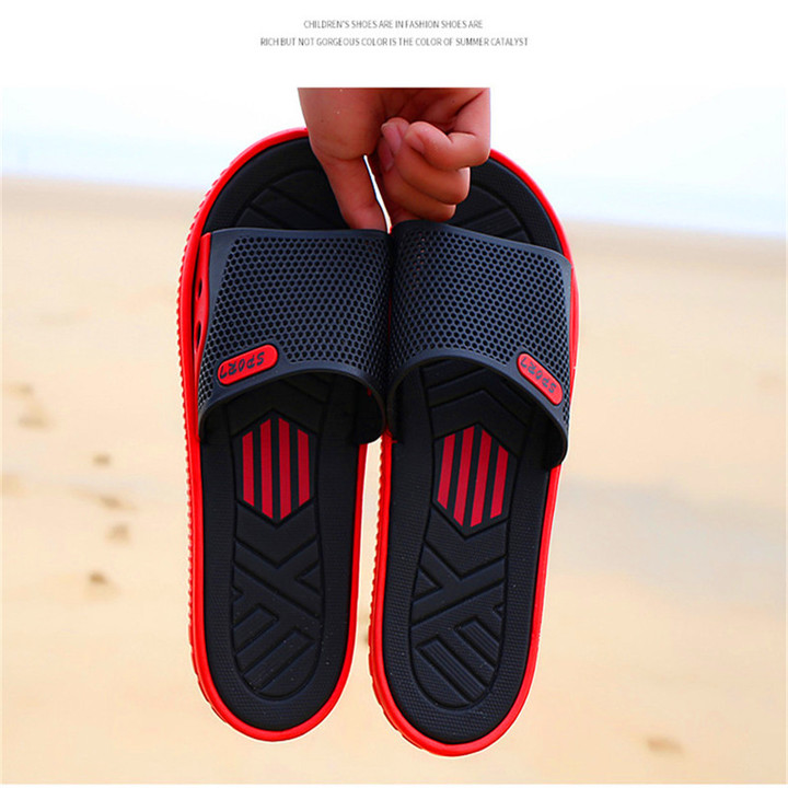 Summer Slippers, Indoor and Outdoor Bathroom Slippers, Men's Sandals