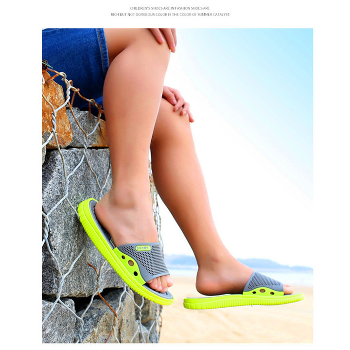 Summer Slippers, Indoor and Outdoor Bathroom Slippers, Men's Sandals