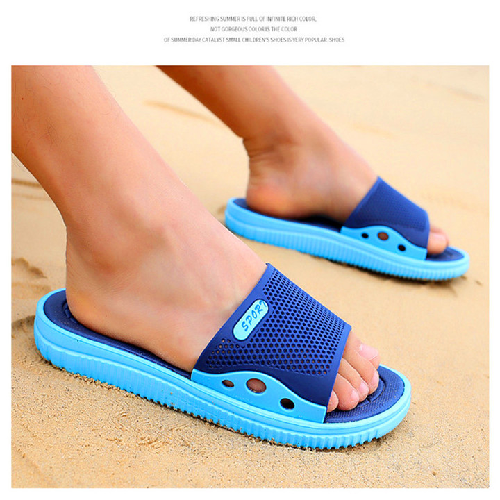 Summer Slippers, Indoor and Outdoor Bathroom Slippers, Men's Sandals