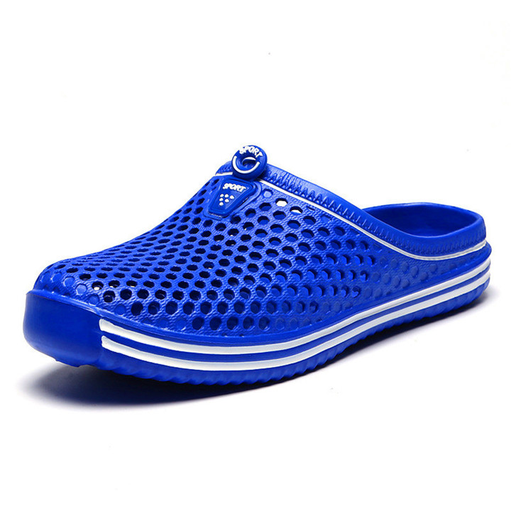 TPU Massage Sandals, Anti-skid Beach Shoes, Couple Holes, Breathable Sandals and Slippers