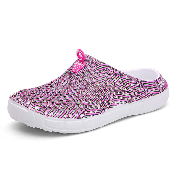 New Women's Hole Shoes, Skid-proof and Air-permeable Beach Shoes, Air-permeable Light Slippers