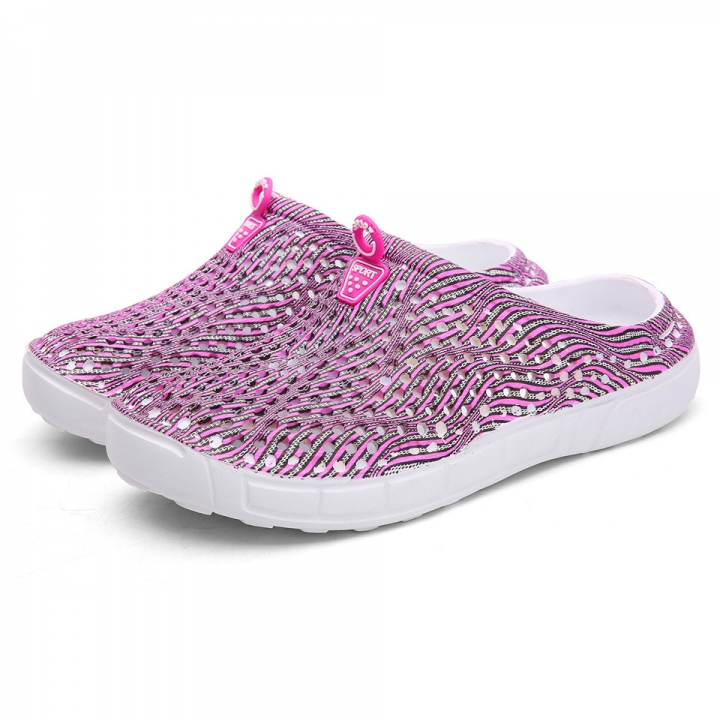 New Women's Hole Shoes, Skid-proof and Air-permeable Beach Shoes, Air-permeable Light Slippers