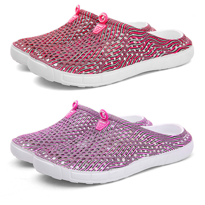 New Women's Hole Shoes, Skid-proof and Air-permeable Beach Shoes, Air-permeable Light Slippers