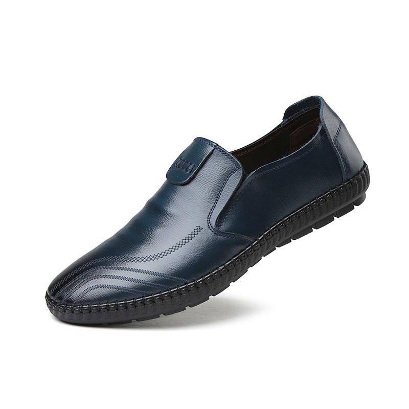 Trendy Shoes New Men's Driving Shoes Fashion Business Leisure Leather Shoes