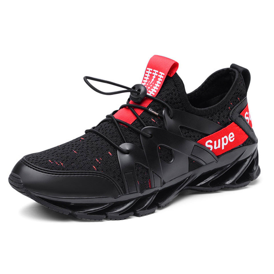 New Style Small White Shoes Breathable Large Size Men's Knife-edge Sports Leisure Shoes Have a gift