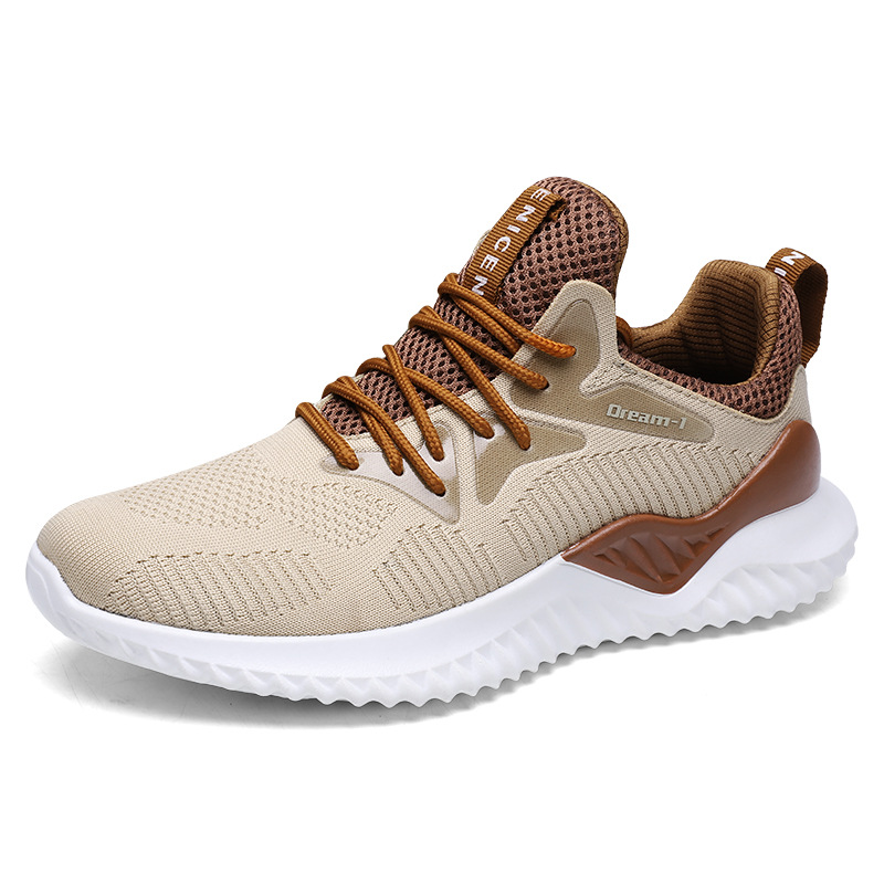 Explosion models large size men's shoes fashion casual shoes breathable sports shoes have a gifts