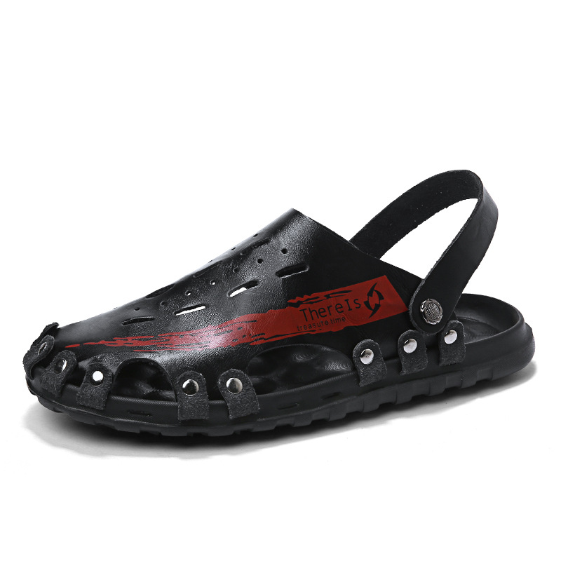 Summer new sandals breathable trend men's casual shoes breathable beach sandals