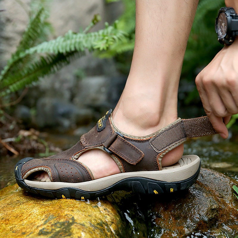 New men's sandals casual shoes outdoor mountaineering shoes breathable sports cool shoes