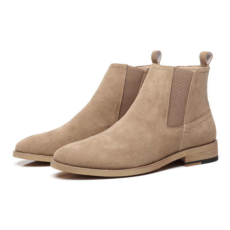 Martin boots men's leather boots high top leather shoes British short boots frosted men's Boots