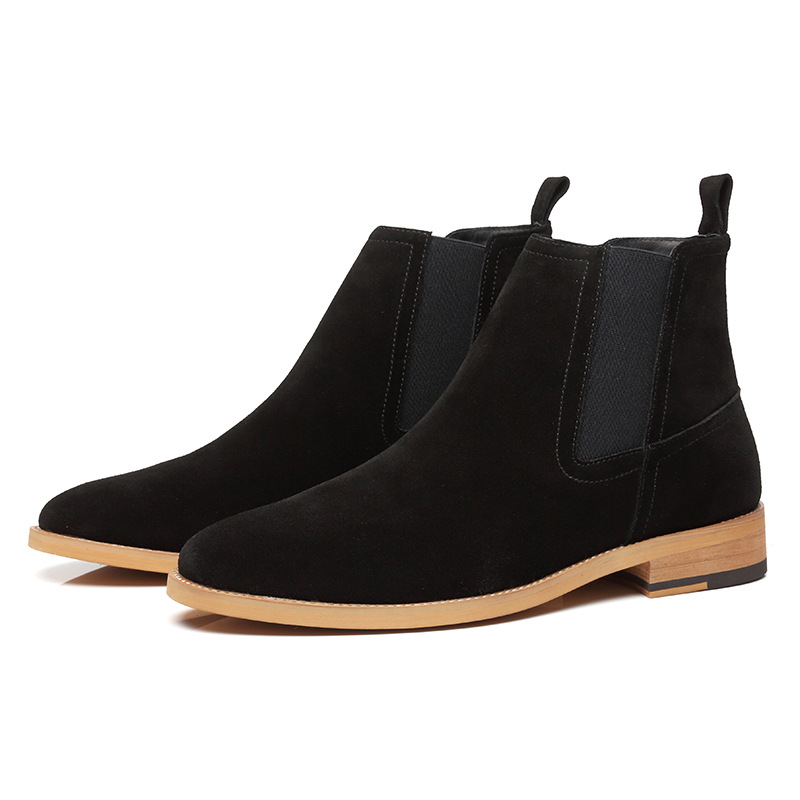 Martin boots men's leather boots high top leather shoes British short boots frosted men's Boots
