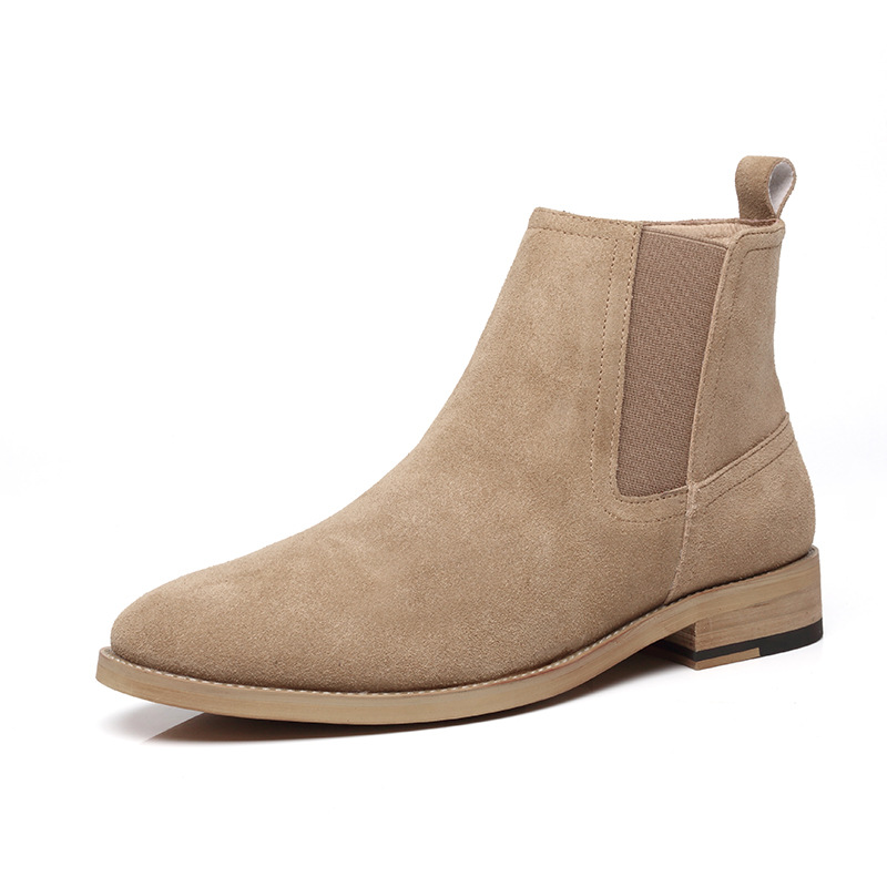 Martin boots men's leather boots high top leather shoes British short boots frosted men's Boots