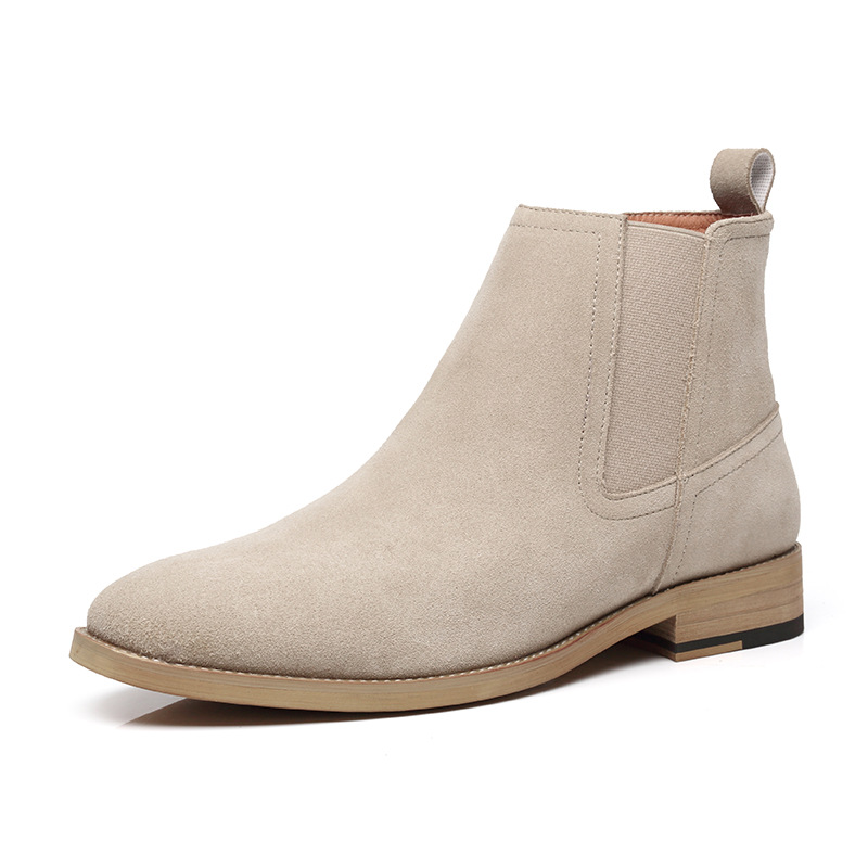 Martin boots men's leather boots high top leather shoes British short boots frosted men's Boots