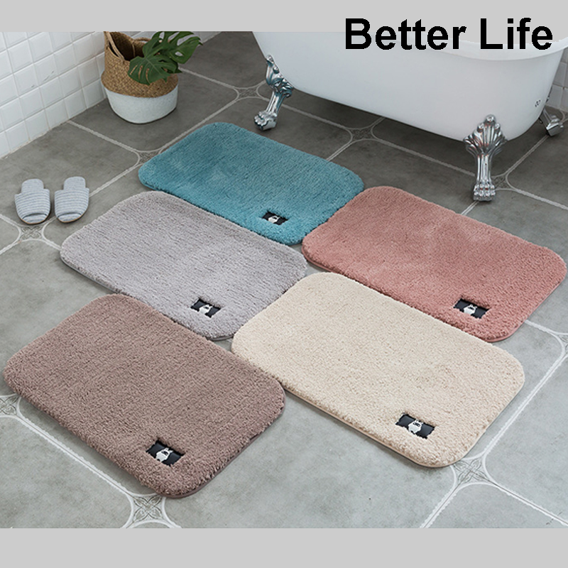 4 Size Soft mats Foot Pads for Bathroom Rugs,Floor mats,Thickening Doormats,bedroom,room carpets