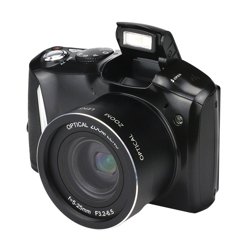 HD Digital Video Camera 3.5 Inch IPS LCD 2400w Pixel