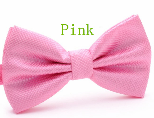 Men's Solid Plaid Bow Ties Fashion For Women Lovely Family Friends Entertainment Performance Wedding