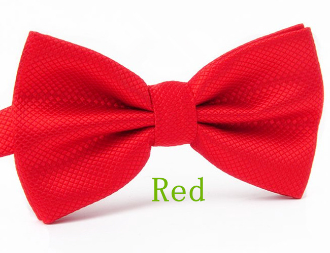Men's Solid Plaid Bow Ties Fashion For Women Lovely Family Friends Entertainment Performance Wedding