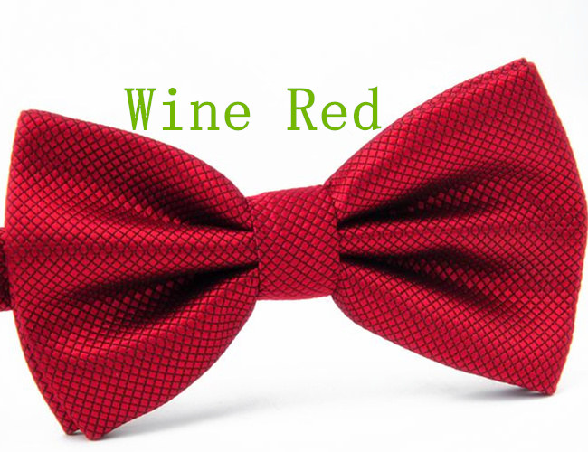 Men's Solid Plaid Bow Ties Fashion For Women Lovely Family Friends Entertainment Performance Wedding