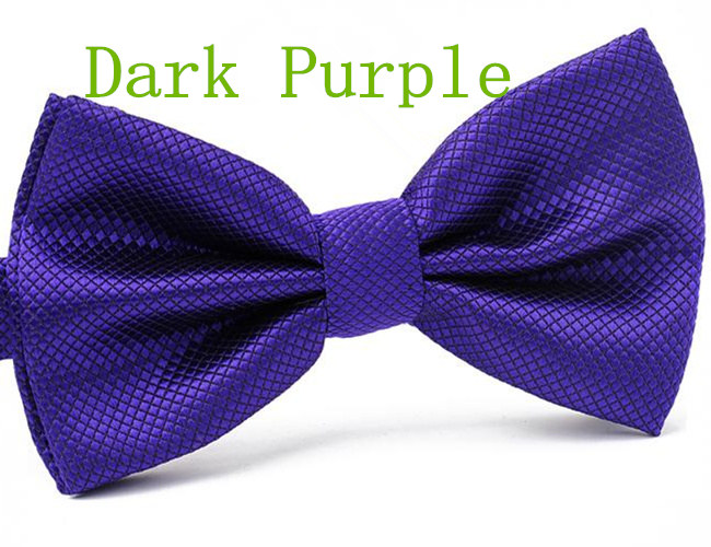 Men's Solid Plaid Bow Ties Fashion For Women Lovely Family Friends Entertainment Performance Wedding