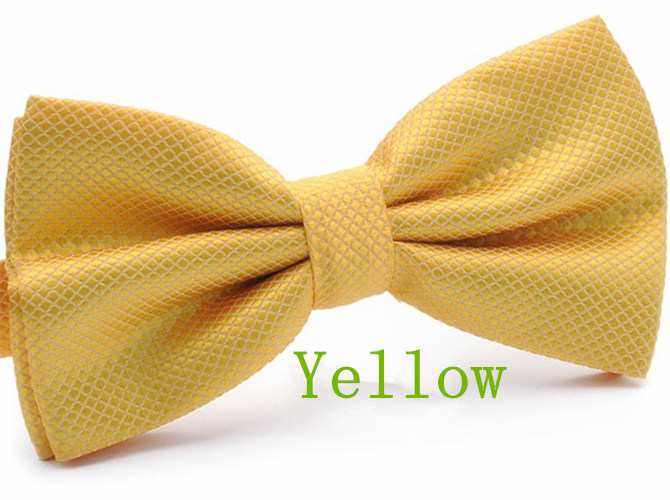 Men's Solid Plaid Bow Ties Fashion For Women Lovely Family Friends Entertainment Performance Wedding