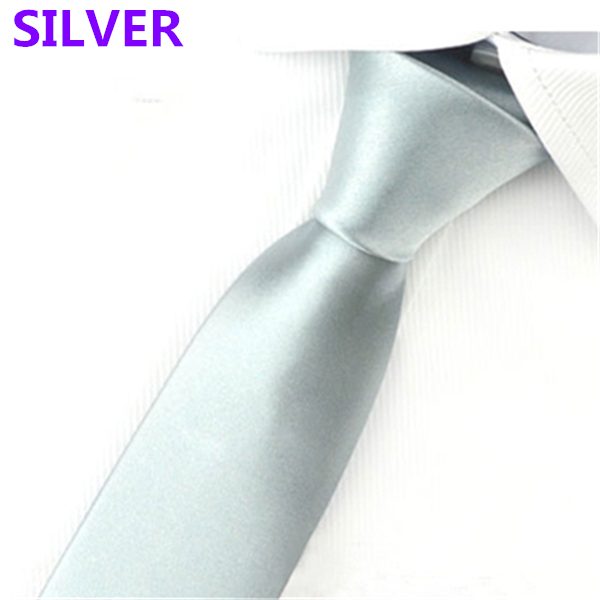 Fashion Men's Slim Solid Colour 8cm Neckties For Adult Business Office Lady Ties Hand Make One Piece