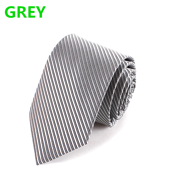 Fashion Men's Slim Striped Solid Colour Neckties For Adult Business Office Lady Hnad Make Ties