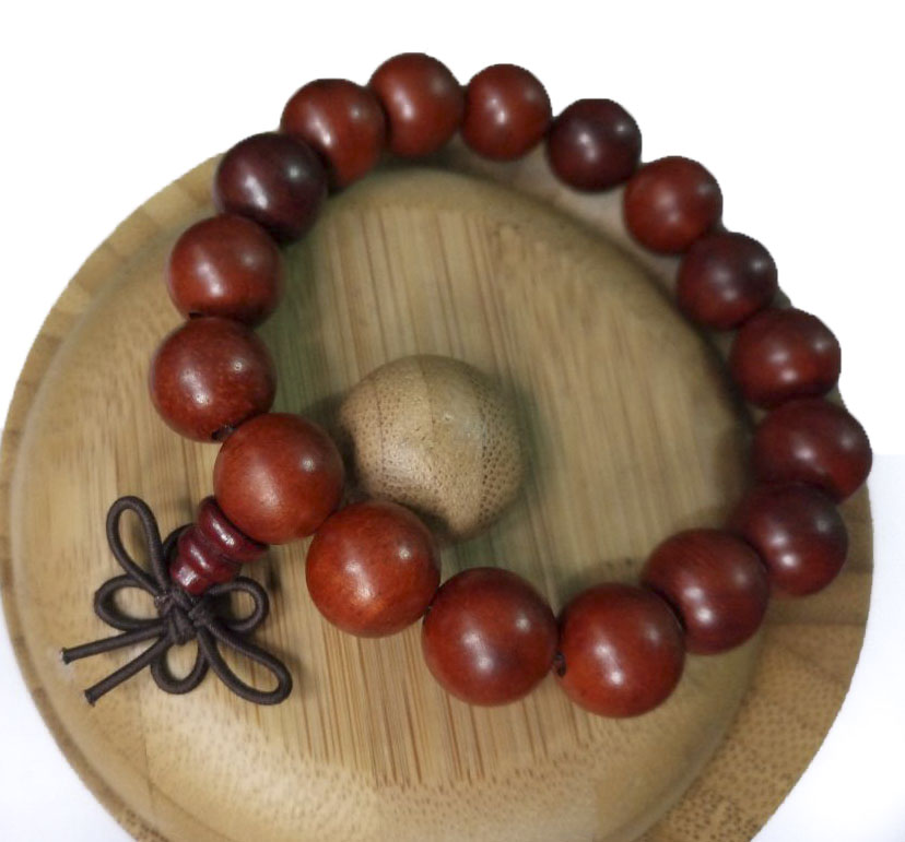 Stylish Wooden Red Shamballa Bracelet