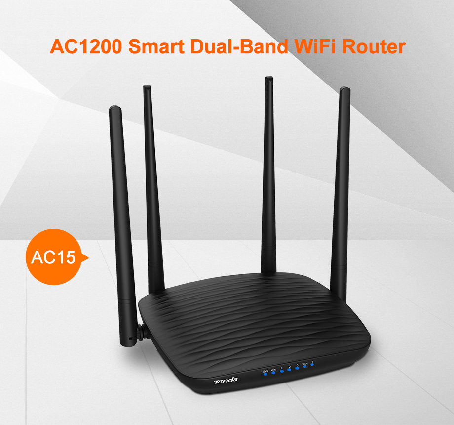 Special price Tenda AC5 1200Mbps Wireless WiFi Router Smart APP Remote Manage