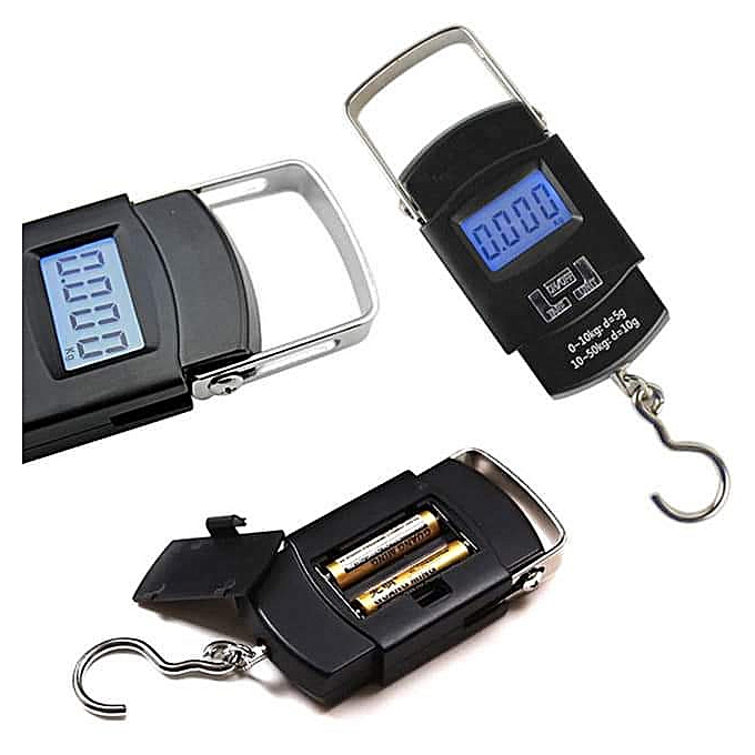 Digital LCD Mini Portable Calabash Scale Portable Electronic Weighing Scale Random colors one-size