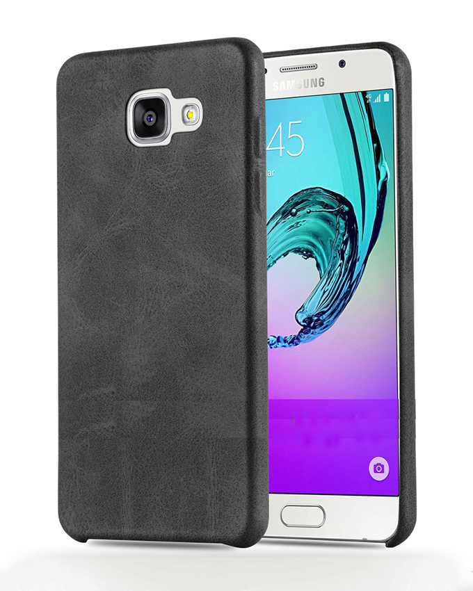 Samsung Galaxy A5 (2016) A510 5.2" Executive Leather Back Cover - Black