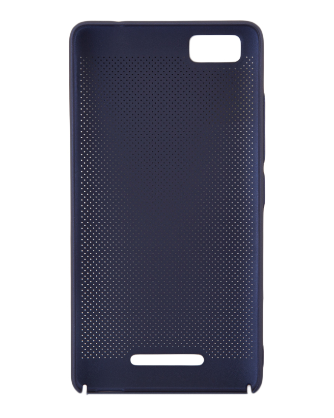 Techno W3 Back Cover - Navy Blue With Permeate Finish