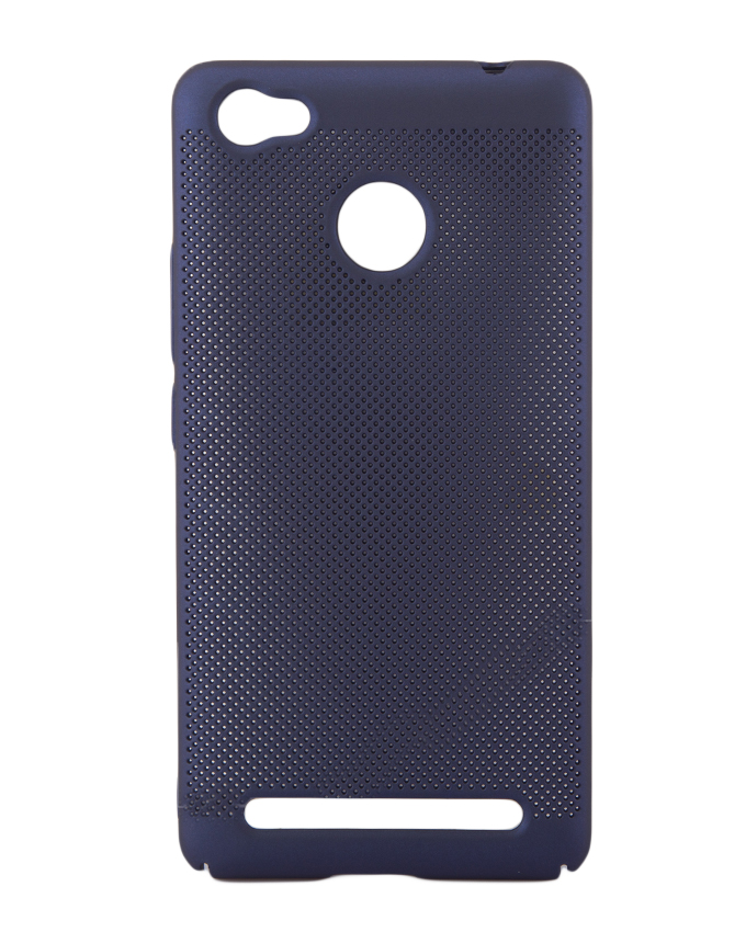 Techno W5 Back Cover - Navy Blue With Permeate Finish