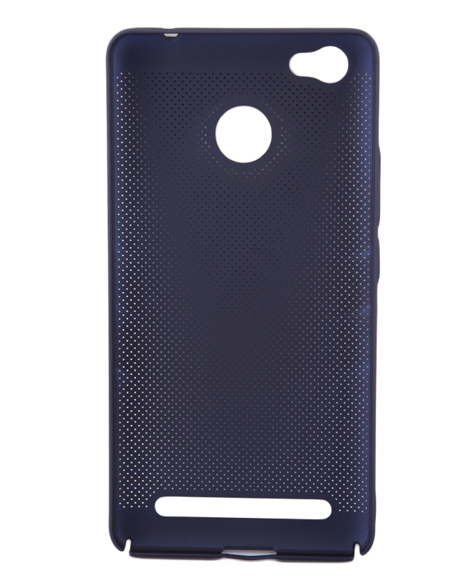 Techno W5 Back Cover - Navy Blue With Permeate Finish