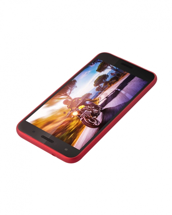 INFINIX HOT 5 (X559C) Back Cover - Silicone Rubber Finish Red