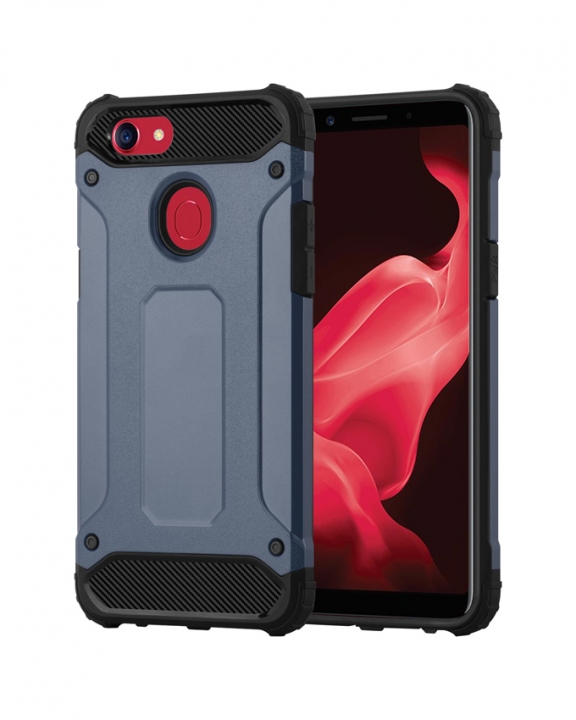 Oppo F5 Armor Back Cover - Light Blue