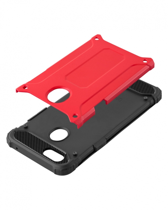Oppo F5 Armor Back Cover - Red