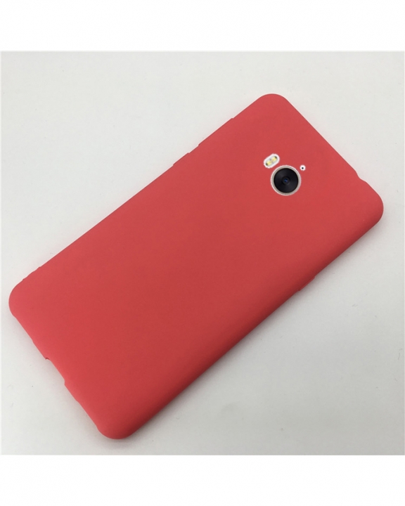 Huawei Y5 2017 Back Cover - Silicone Rubber Finish Red