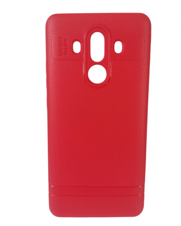 Huawei Mate 10 Pro Back Cover - Silicone Rubber Finish Red