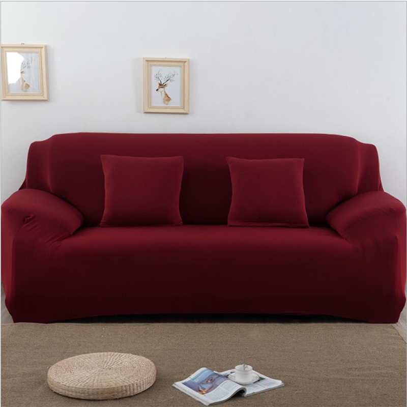 Elastic Stretch Sofa Cover 2 Seater Sof Slipcover Couch Covers for Universal Sofas Livingroom