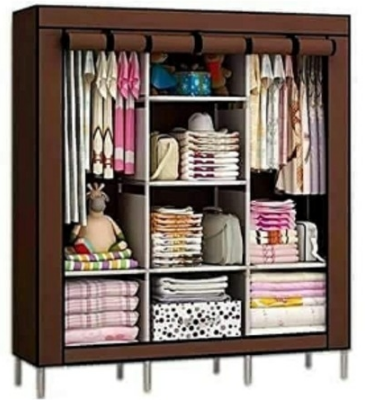 3 Columns Portable Wardrobe -