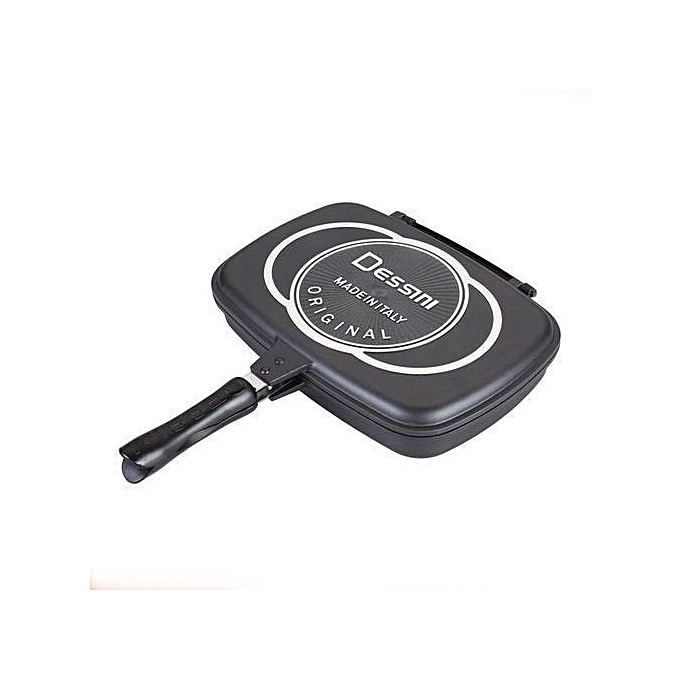 Dessini Double Pan /Meat Grill Non Stick -