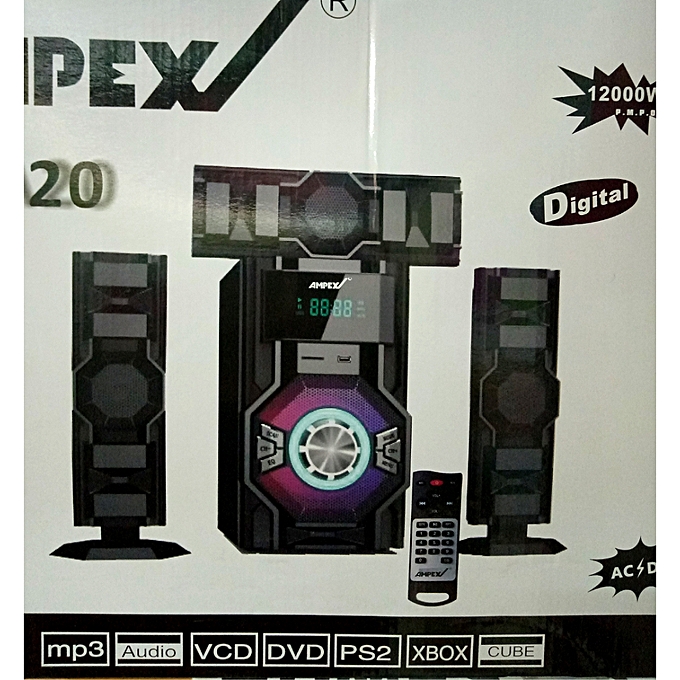 Ampex SUBWOOFER SYSTEM/SPEAKER - 3.1 CHANNEL- BLUETOOTH/USB/SD/FM,DIGITAL RADIO 12000W