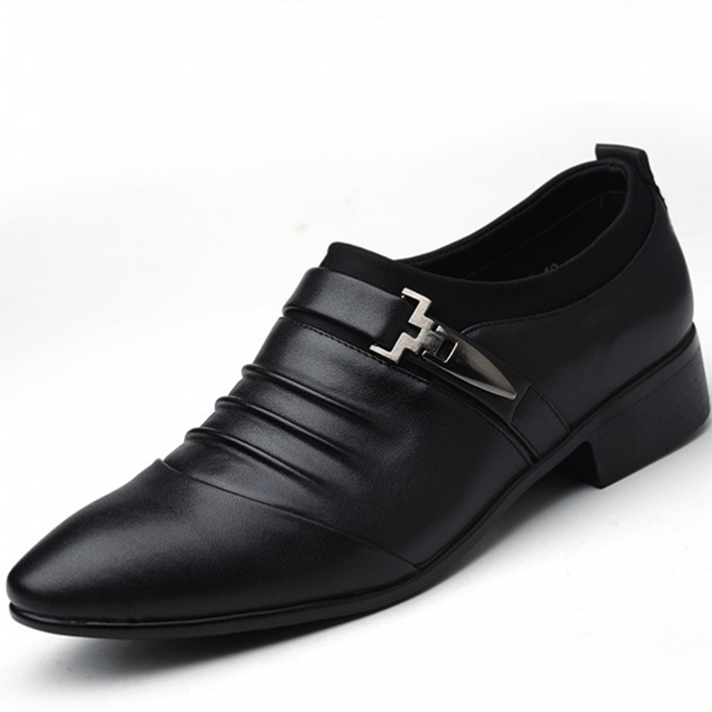 Formal Leather Shoes Men Business Leisure Kenya Black Friday Men's British Top Leather Shoes For Men