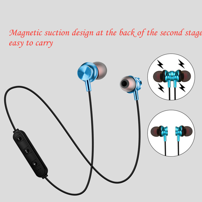 Bluetooth Headset Sports Wireless Bluetooth Earphone Headset Bass Stereo Running Headphone