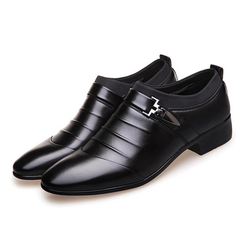 Shoes Men's Shoes Formal Business Casual Men's Leather Shoes British Fashion Pointed Leather Shoes