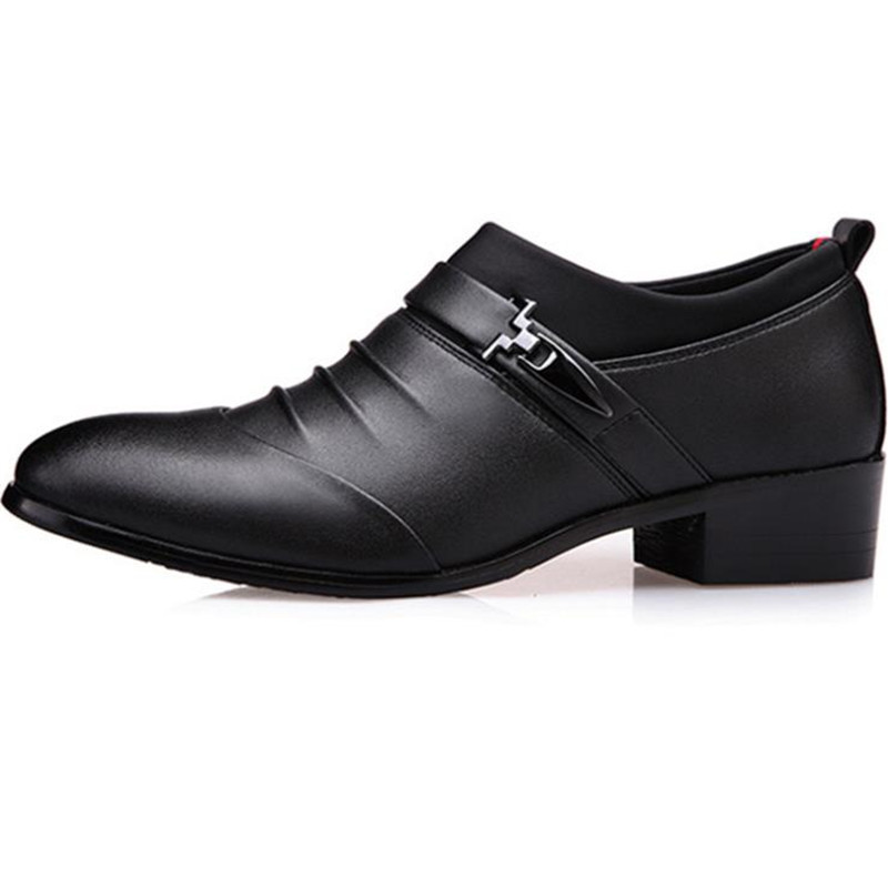 Shoes Men's Shoes Formal Business Casual Men's Leather Shoes British Fashion Pointed Leather Shoes