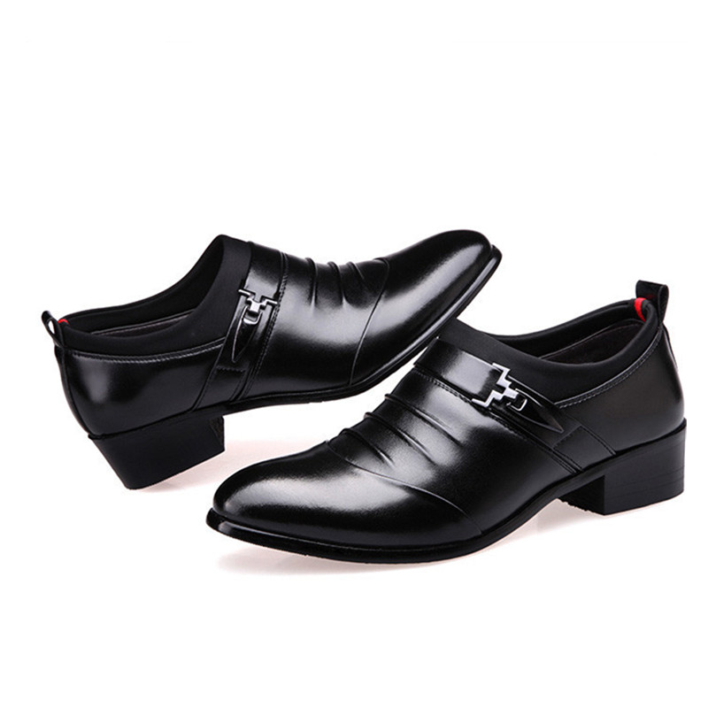 Shoes Men's Shoes Formal Business Casual Men's Leather Shoes British Fashion Pointed Leather Shoes