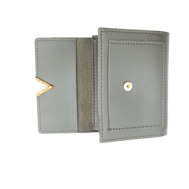 KIKO Matte Leather Small Women Wallet Famous Mini Womens Wallets And Purses Short Female Coin Purse