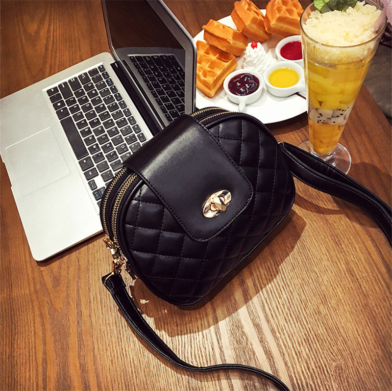 Small bag women Messenger bag ladies fashion casual wild rhombic shoulder bag