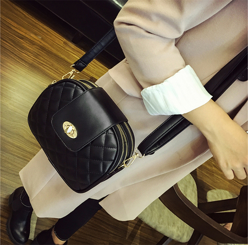 Small bag women Messenger bag ladies fashion casual wild rhombic shoulder bag