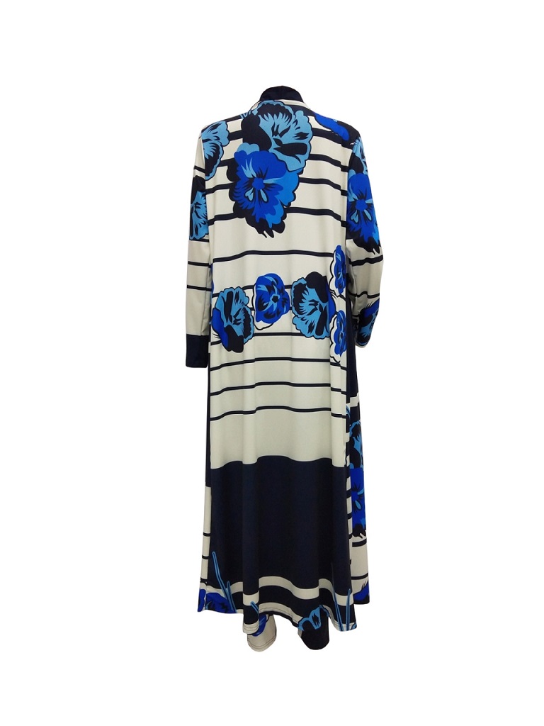 Fashionable Women's Suits Digital prints Capes Trousers Casual Suits
